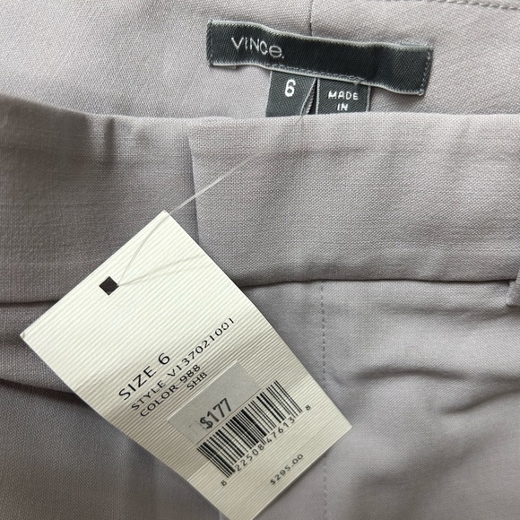 Vince triple stripe trousers size 6 NWT - Picture 5 of 6